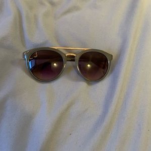 Green Fossil Sunglasses